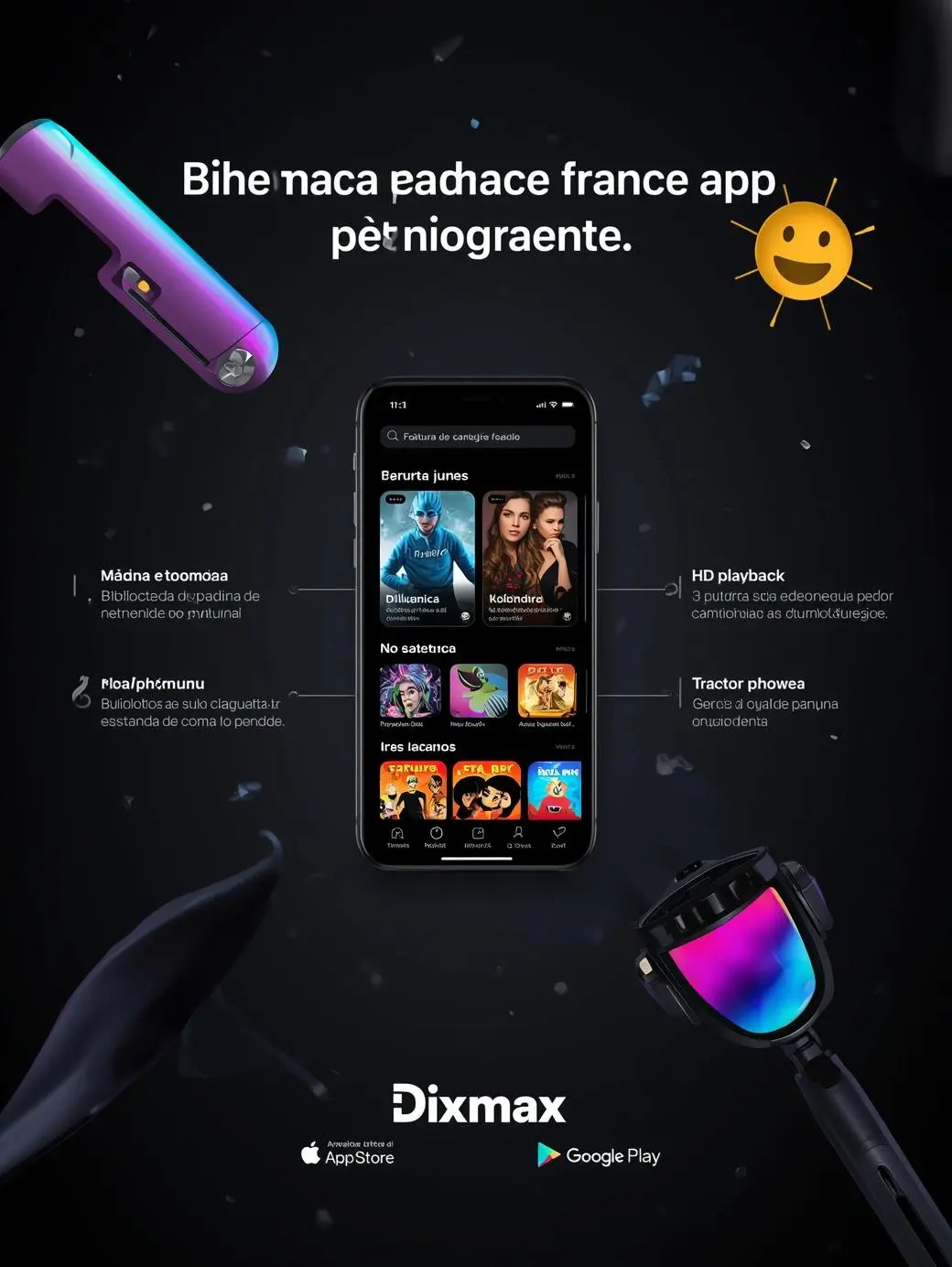 DixMax APK – Transmite películas y series sin límites 5 Biblioteca de contenido masivo