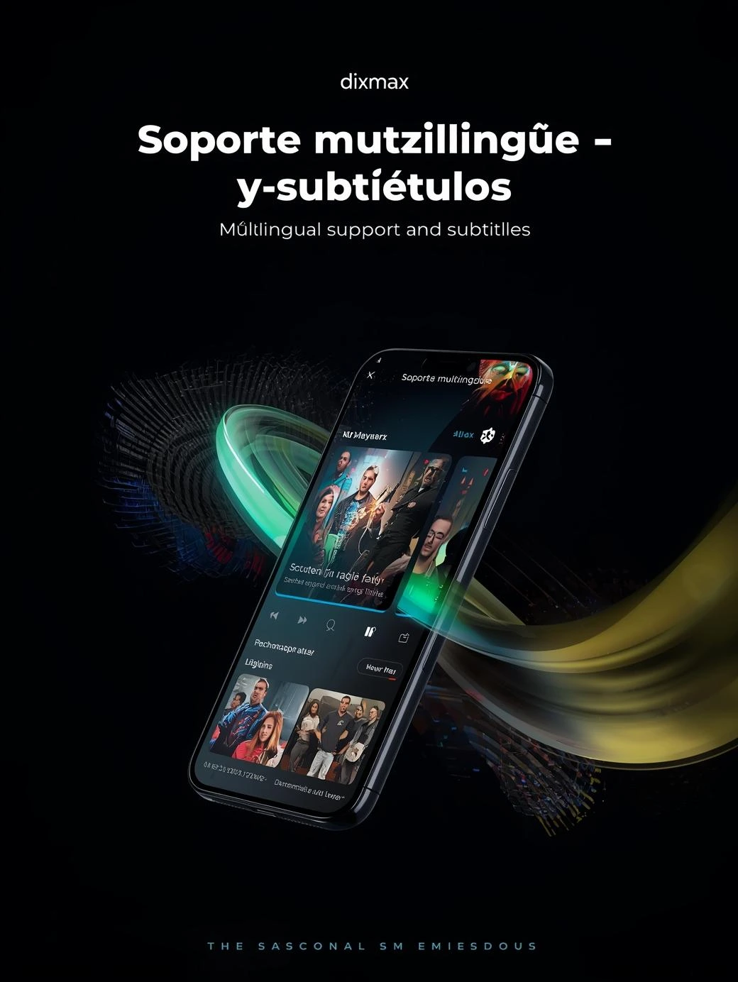 DixMax APK – Transmite películas y series sin límites 8 Soporte multilingüe y subtítulos